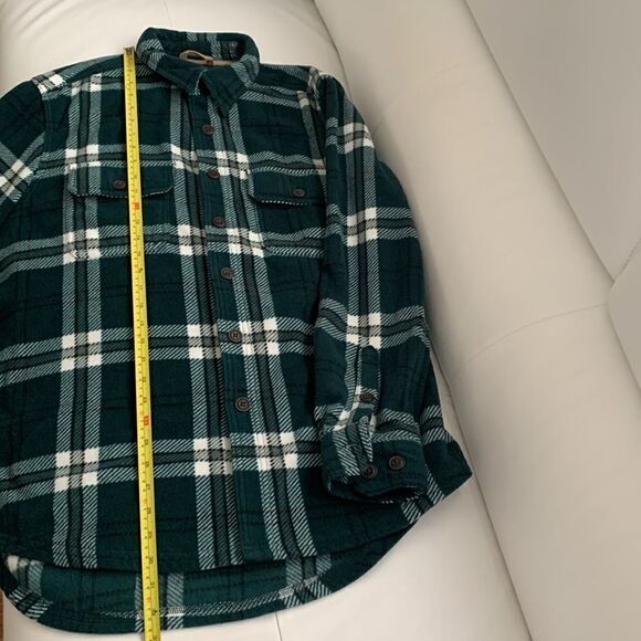 Outdoor Life Fleece Plaid Warm Men’s Shirt Size L - Picture 7 of 11